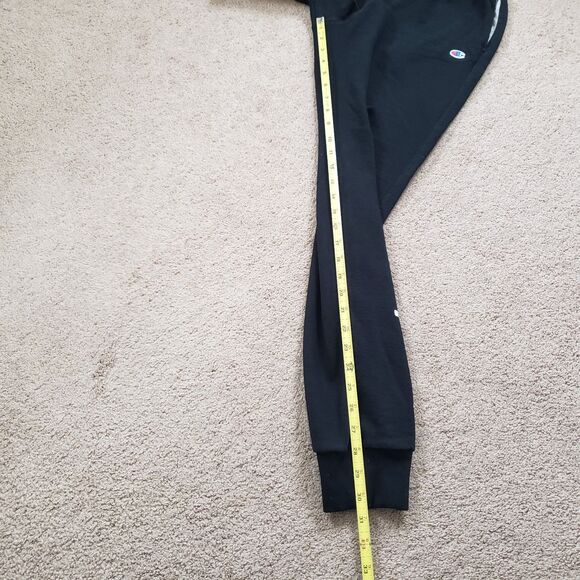 Lot Of 2 Champion Spellout Size Small Mens Black & Gray Jogger Sweatpants - Picture 12 of 13